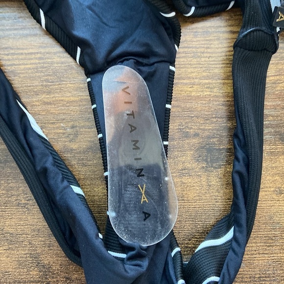 Vitamia A Swim - LUCIANA Striped Full Bikini Bottom - Picture 7 of 9